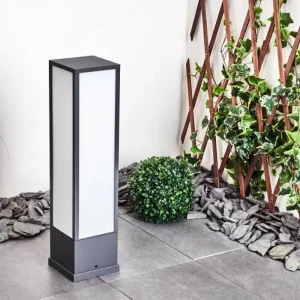 hofstein Borne lumineuse Apidou LED Anthracite, 1 lumière* Lampes Modernes