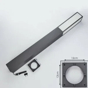 hofstein Borne lumineuse Apidou LED Anthracite, 1 lumière* Lampes Modernes