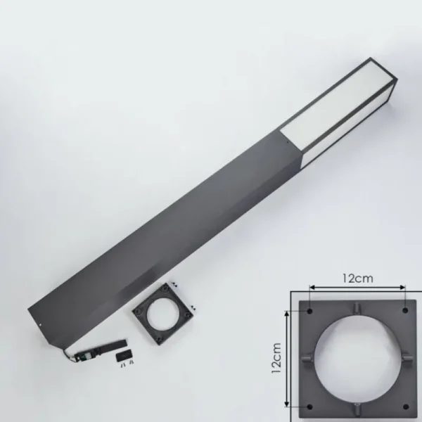 hofstein Borne lumineuse Apidou LED Anthracite, 1 lumière* Lampes Modernes