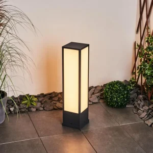 hofstein Borne lumineuse Apidou LED Anthracite, 1 lumière* Lampes Modernes