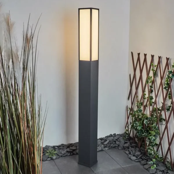 hofstein Borne lumineuse Apidou LED Anthracite, 1 lumière* Lampes Modernes
