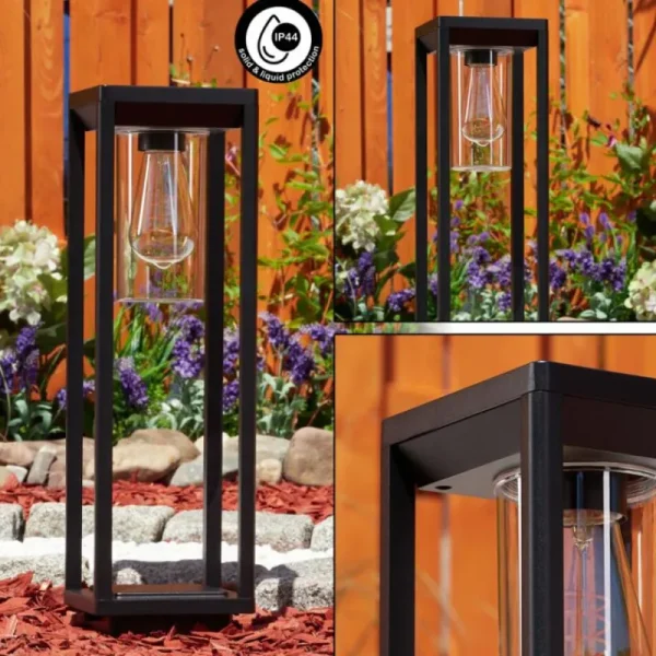 hofstein Borne lumineuse Baoshan Noir, 1 lumière* Lampes Modernes