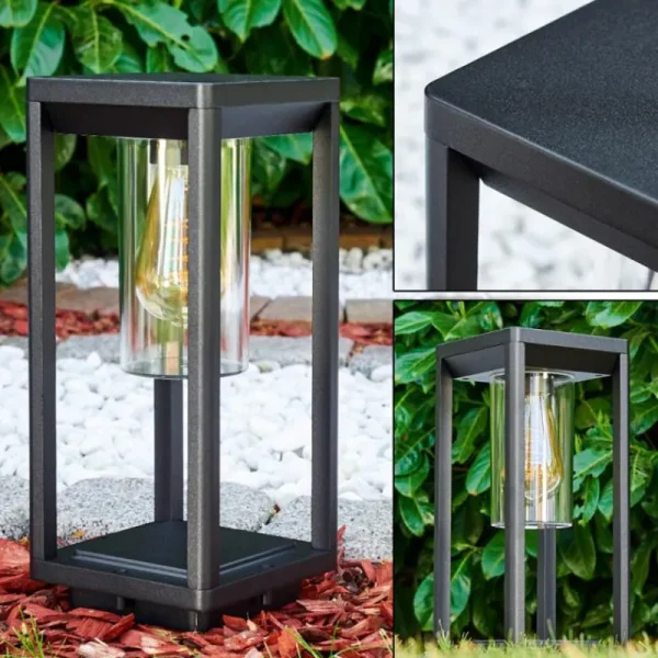 hofstein Borne lumineuse Baoshan Noir, 1 lumière* Lampes Modernes