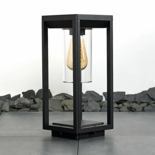 hofstein Borne lumineuse Baoshan Noir, 1 lumière* Lampes Modernes