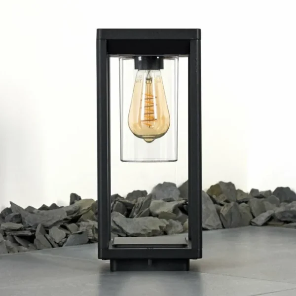 hofstein Borne lumineuse Baoshan Noir, 1 lumière* Lampes Modernes