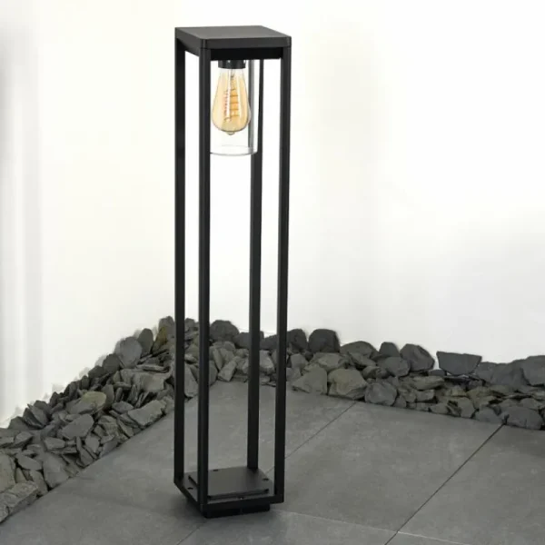 hofstein Borne lumineuse Baoshan Noir, 1 lumière* Lampes Modernes