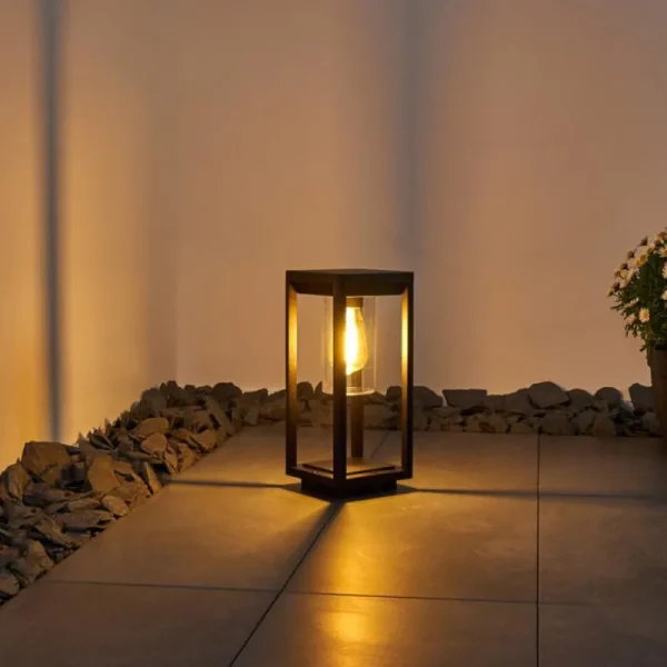 hofstein Borne lumineuse Baoshan Noir, 1 lumière* Lampes Modernes