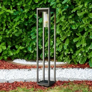hofstein Borne lumineuse Baoshan Noir, 1 lumière* Lampes Modernes