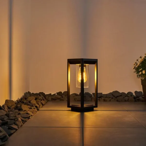 hofstein Borne lumineuse Baoshan Noir, 1 lumière* Lampes Modernes