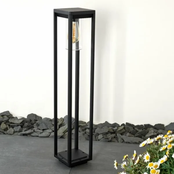 hofstein Borne lumineuse Baoshan Noir, 1 lumière* Lampes Modernes