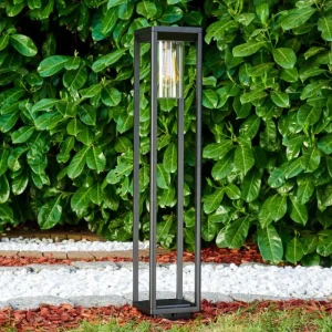 hofstein Borne lumineuse Baoshan Noir, 1 lumière* Lampes Modernes