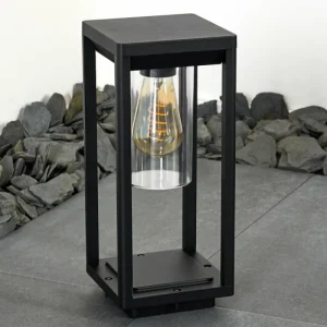 hofstein Borne lumineuse Baoshan Noir, 1 lumière* Lampes Modernes