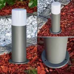 hofstein Borne lumineuse Buhrkall Anthracite, 1 lumière* Lampes Modernes