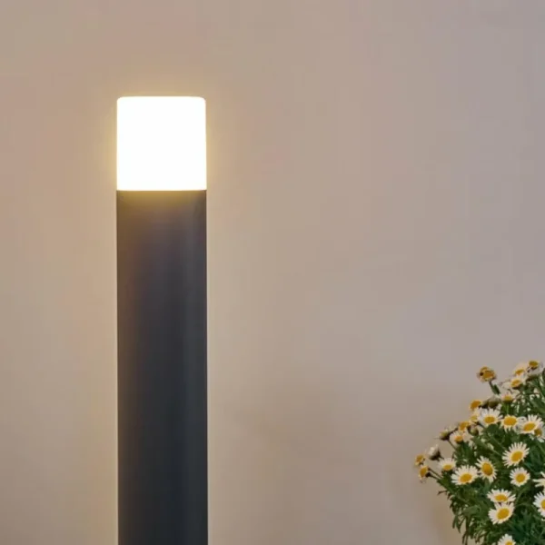 hofstein Borne lumineuse Buhrkall Anthracite, 1 lumière* Lampes Modernes