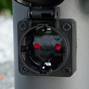 hofstein Borne lumineuse Buhrkall Anthracite, 1 lumière* Lampes Modernes