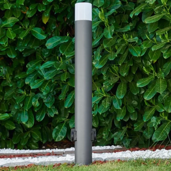hofstein Borne lumineuse Buhrkall Anthracite, 1 lumière* Lampes Modernes