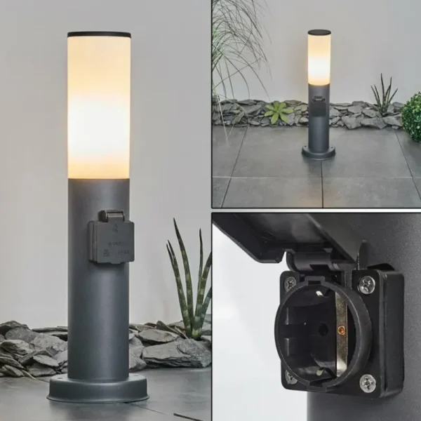 hofstein Borne lumineuse Caserta Anthracite, 1 lumière* Lampes Modernes
