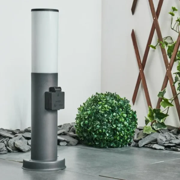 hofstein Borne lumineuse Caserta Anthracite, 1 lumière* Lampes Modernes