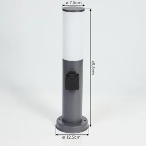 hofstein Borne lumineuse Caserta Anthracite, 1 lumière* Lampes Modernes