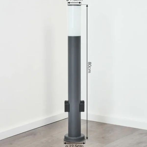 hofstein Borne lumineuse Caserta Anthracite, 1 lumière* Lampes Modernes