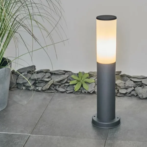 hofstein Borne lumineuse Caserta Anthracite, 1 lumière* Lampes Modernes