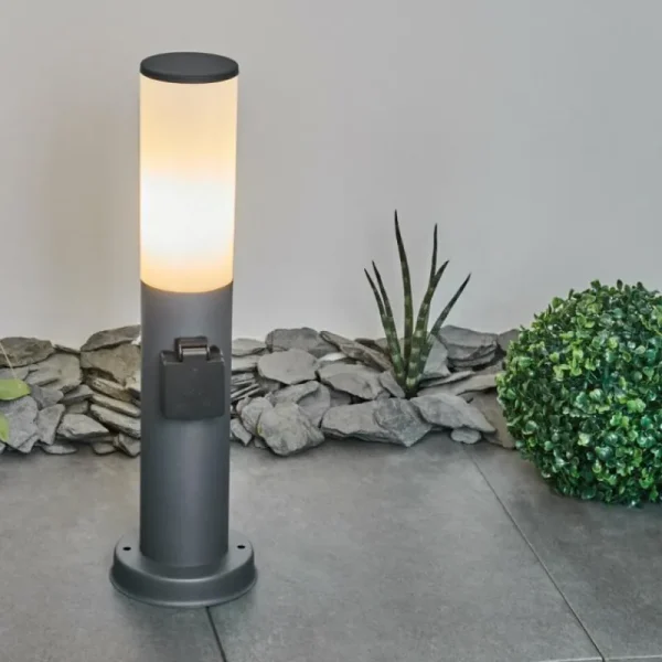 hofstein Borne lumineuse Caserta Anthracite, 1 lumière* Lampes Modernes