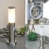 hofstein Borne lumineuse Caserta Nickel mat, 1 lumière, Détecteur de mouvement* Lampes Modernes