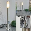hofstein Borne lumineuse Caserta Nickel mat, 1 lumière* Lampes Modernes
