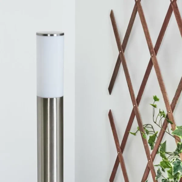 hofstein Borne lumineuse Caserta Nickel mat, 1 lumière* Lampes Modernes