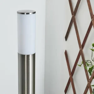 hofstein Borne lumineuse Caserta Nickel mat, 1 lumière* Lampes Modernes