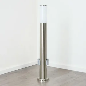 hofstein Borne lumineuse Caserta Nickel mat, 1 lumière* Lampes Modernes
