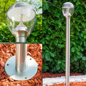 hofstein Borne lumineuse CORDOVA LED Acier inoxydable, 1 lumière* Lampes Modernes