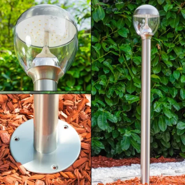 hofstein Borne lumineuse CORDOVA LED Acier inoxydable, 1 lumière* Lampes Modernes