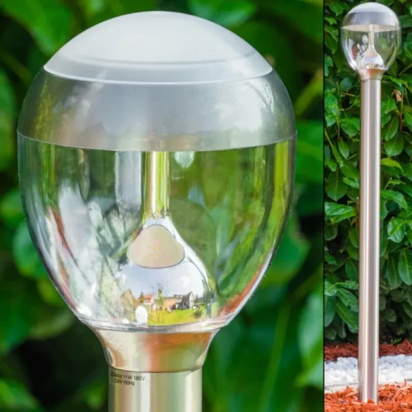 hofstein Borne lumineuse CORDOVA LED Acier inoxydable, 1 lumière* Lampes Modernes