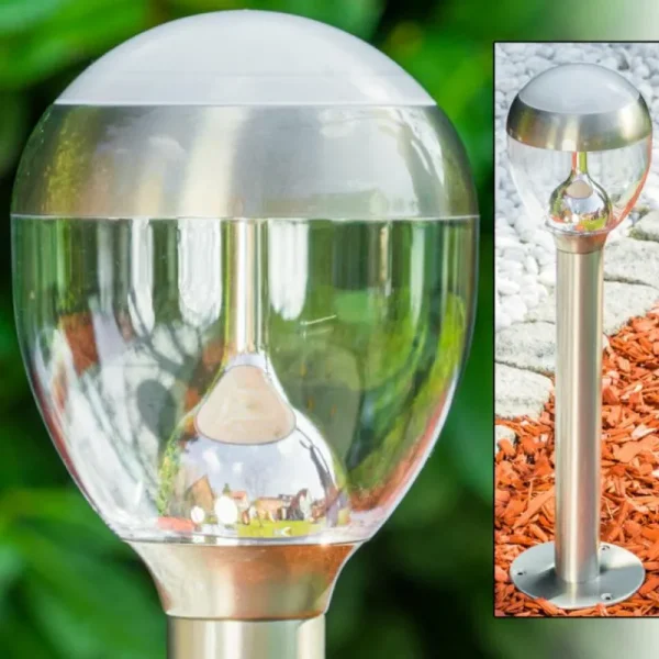 hofstein Borne lumineuse CORDOVA LED Acier inoxydable, 1 lumière* Lampes Modernes