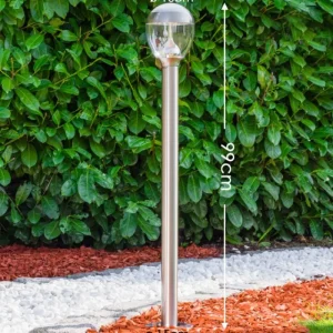 hofstein Borne lumineuse CORDOVA LED Acier inoxydable, 1 lumière* Lampes Modernes