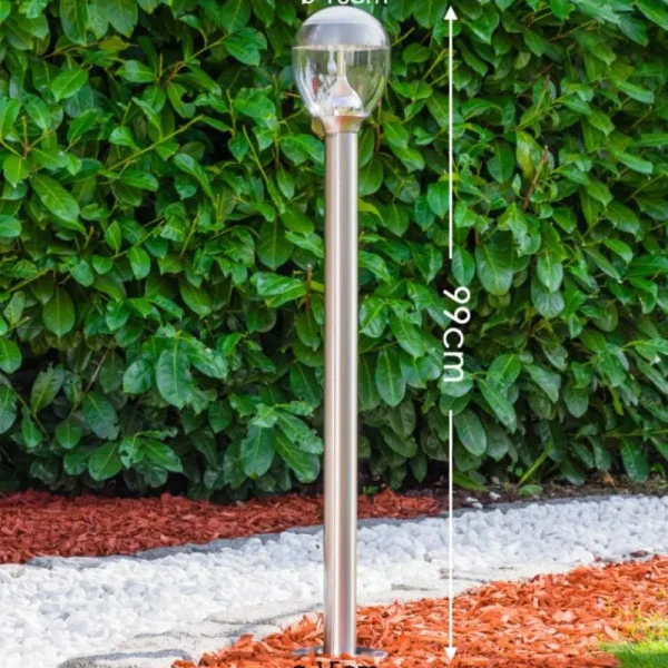 hofstein Borne lumineuse CORDOVA LED Acier inoxydable, 1 lumière* Lampes Modernes