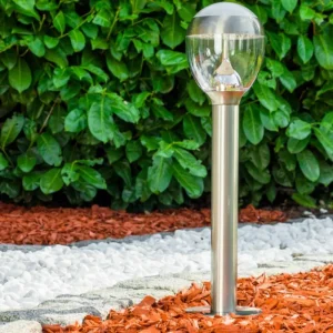 hofstein Borne lumineuse CORDOVA LED Acier inoxydable, 1 lumière* Lampes Modernes