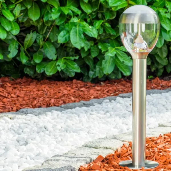 hofstein Borne lumineuse CORDOVA LED Acier inoxydable, 1 lumière* Lampes Modernes