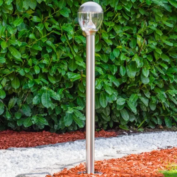 hofstein Borne lumineuse CORDOVA LED Acier inoxydable, 1 lumière* Lampes Modernes