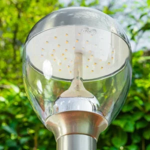 hofstein Borne lumineuse CORDOVA LED Acier inoxydable, 1 lumière* Lampes Modernes