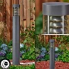 hofstein Borne lumineuse Dakar Anthracite, 1 lumière* Lampes Modernes