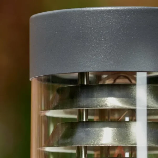 hofstein Borne lumineuse Dakar Anthracite, 1 lumière* Lampes Modernes