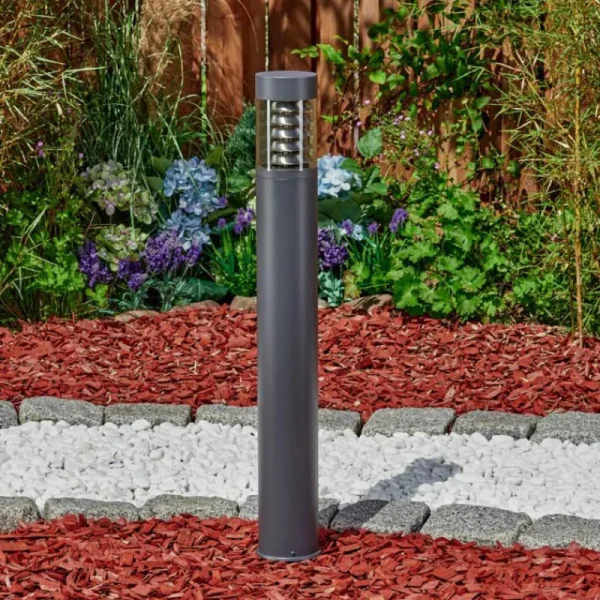 hofstein Borne lumineuse Dakar Anthracite, 1 lumière* Lampes Modernes