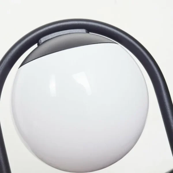 hofstein Borne lumineuse Festau Noir, 1 lumière* Lampes Modernes