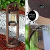 hofstein Borne lumineuse Fulham Rouille, 1 lumière* Lampes Modernes