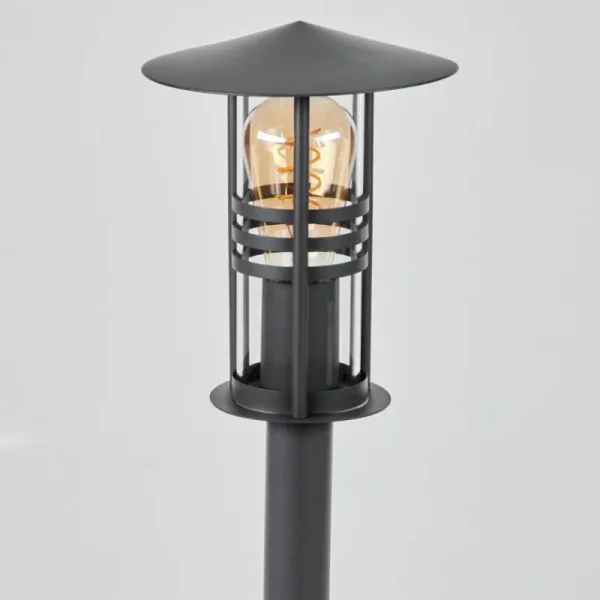 hofstein Borne lumineuse Fushun Anthracite, 1 lumière* Lampes Modernes