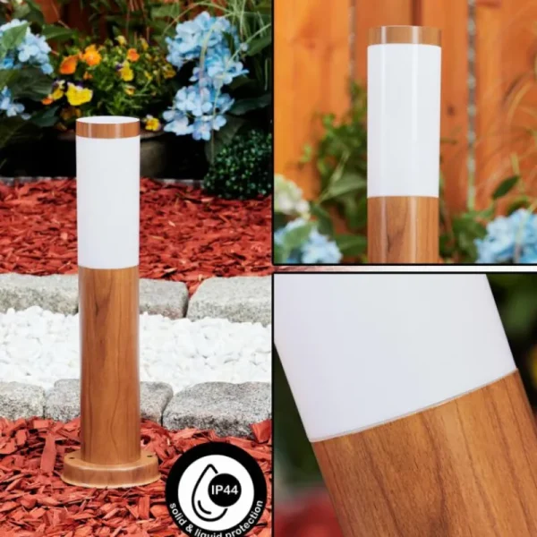 hofstein Borne lumineuse Gabarone Brun, Couleur bois, 1 lumière* Lampes Modernes