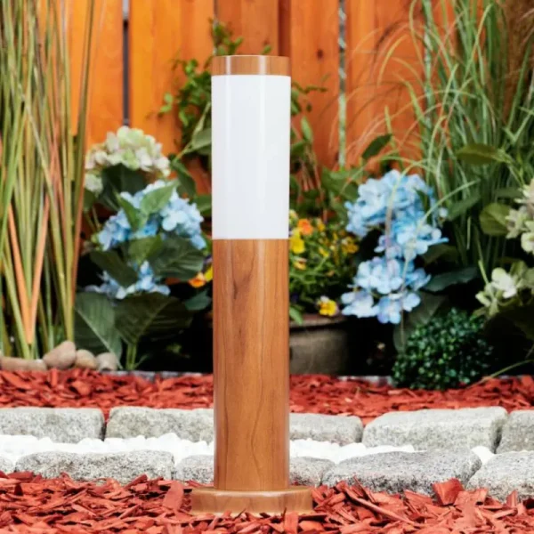 hofstein Borne lumineuse Gabarone Brun, Couleur bois, 1 lumière* Lampes Modernes