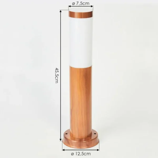 hofstein Borne lumineuse Gabarone Brun, Couleur bois, 1 lumière* Lampes Modernes